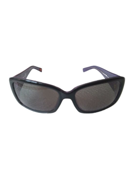 Miss Sixty Accessories - MISS SIXTY VINTAGE Y2K BLACK PURPLE RECTANGULAR FRAME SUNGLASSES